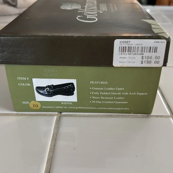 🐈⬛ Golfstream Loafer Shoes Size 10 NIB 🏌️♀️🏌️♀️ - Picture 12 of 12